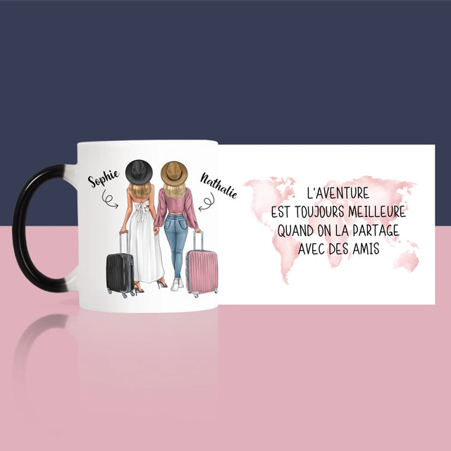 La Création Du Personnage: Amies Voyageuses - Le Mug