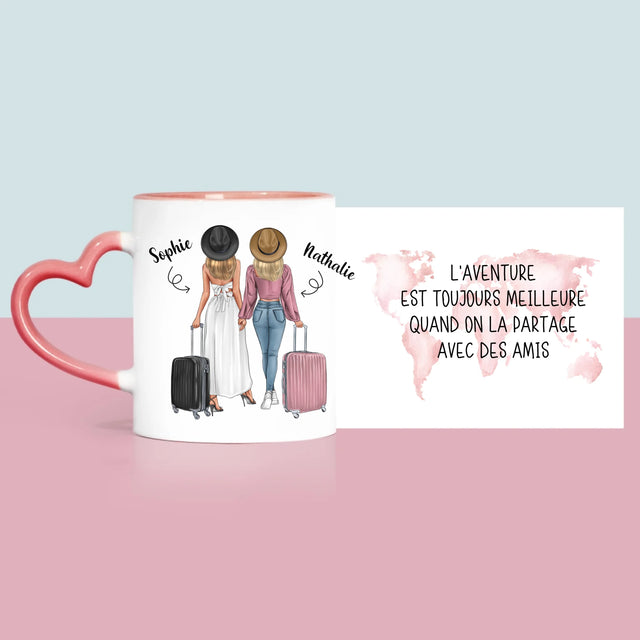 La Création Du Personnage: Amies Voyageuses - Le Mug