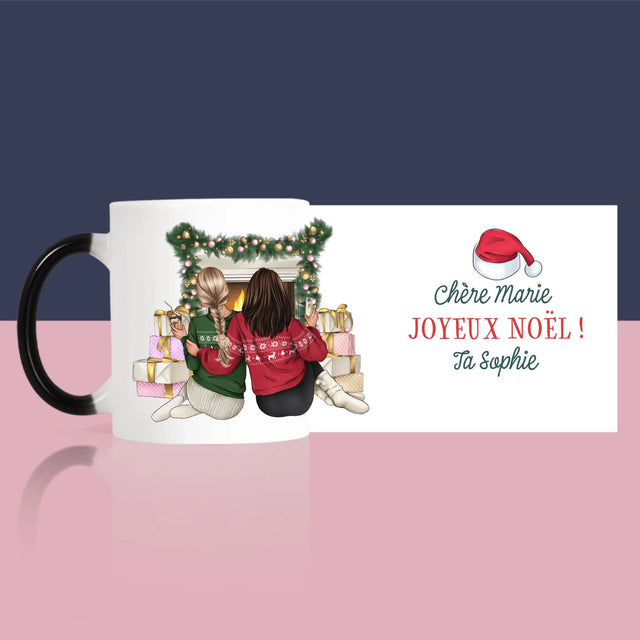 La Création Du Personnage: Amies De Noël - Le Mug