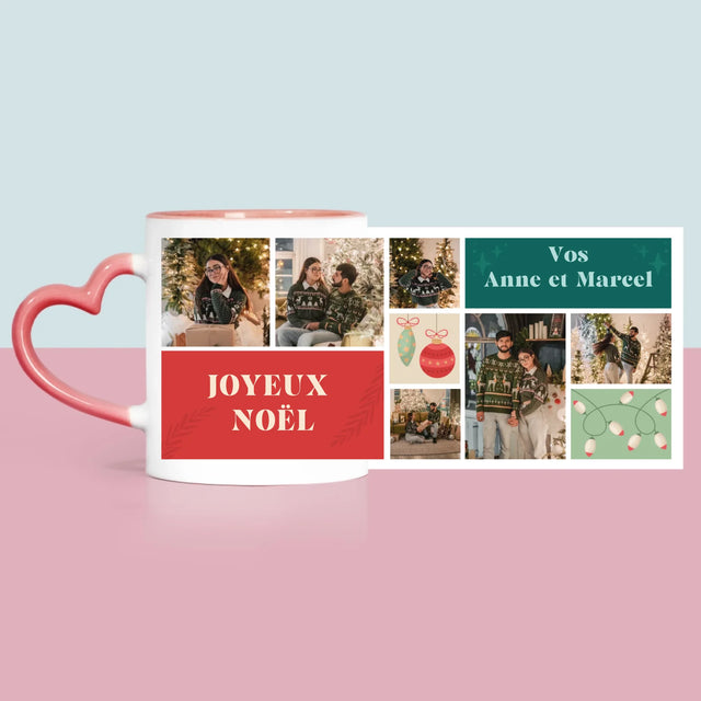 Le Collage Photo: Photos De Noël - Le Mug