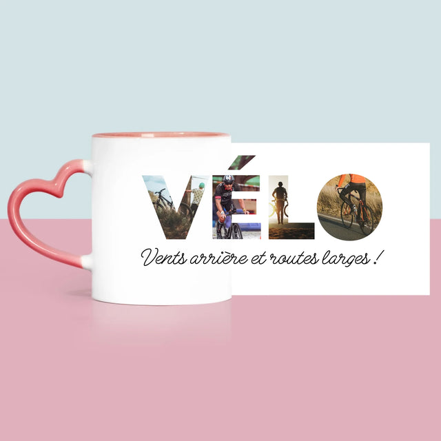 Collage Photo De Lettre: Vélo - Le Mug