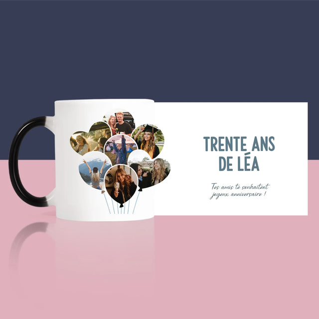 Forme Des Photos: Trente Ans Ballons - Le Mug