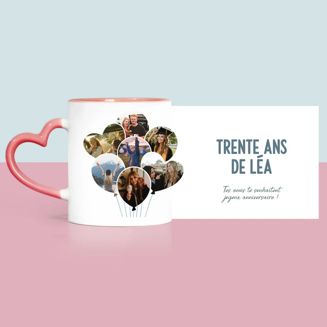 Forme Des Photos: Trente Ans Ballons - Le Mug