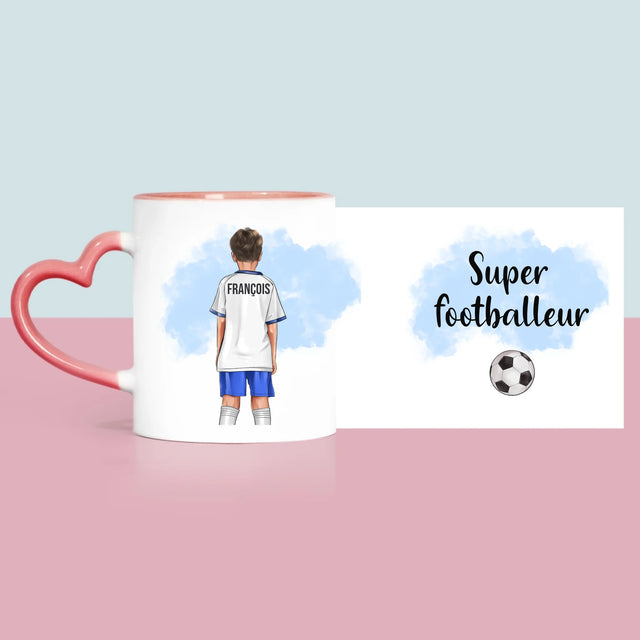 La Création Du Personnage: Super Footballeur - Le Mug