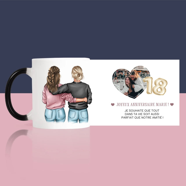 La Création Du Personnage: Le 18E Anniversaire D'Un Ami - Le Mug