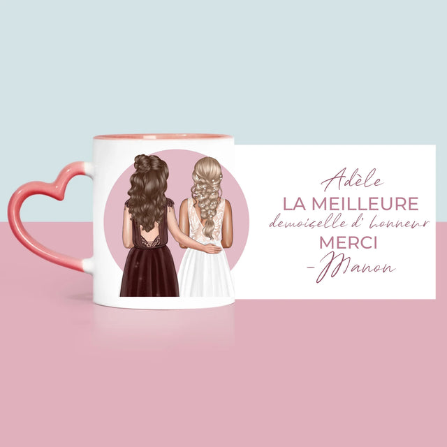 La Création Du Personnage: La Meilleure Demoiselle D'Honneur - Le Mug