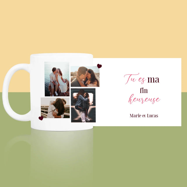 Le Collage Photo: Tu Es Ma Fin Heureuse - Le Mug