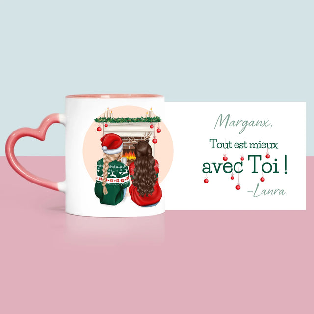 La Création Du Personnage: Les Meilleures Amies À Noël - Le Mug