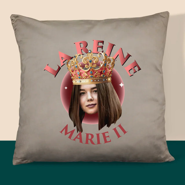 La Photo Et Un Texte: La Reine - Coussin