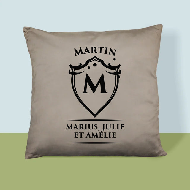 Le Monogramme: Monogramme, Armoiries - Coussin