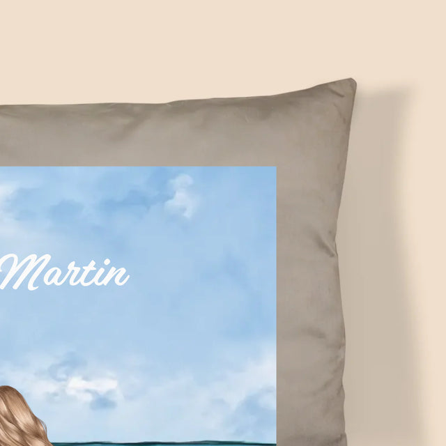 La Création Du Personnage: Portrait De Famille - Coussin