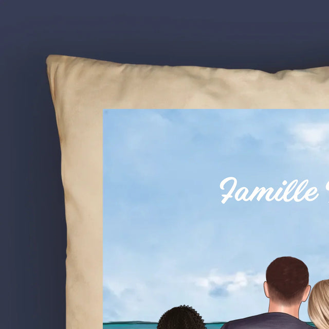La Création Du Personnage: Portrait De Famille - Coussin