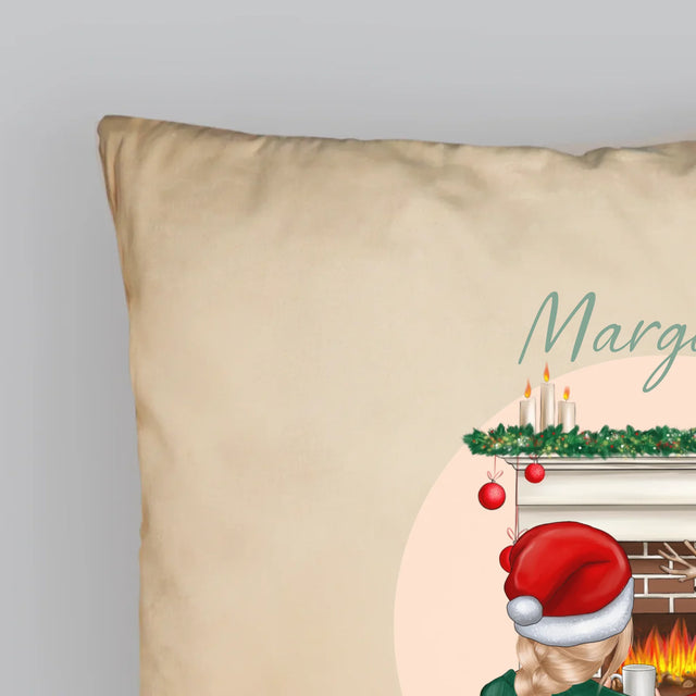 La Création Du Personnage: Les Meilleures Amies À Noël - Coussin