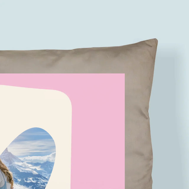 La Photo Et Un Texte: Carte De Saint-Valentin - Coussin