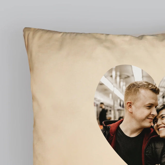 La Photo Et Un Texte: Notre Chanson Cœur Code Qr - Coussin