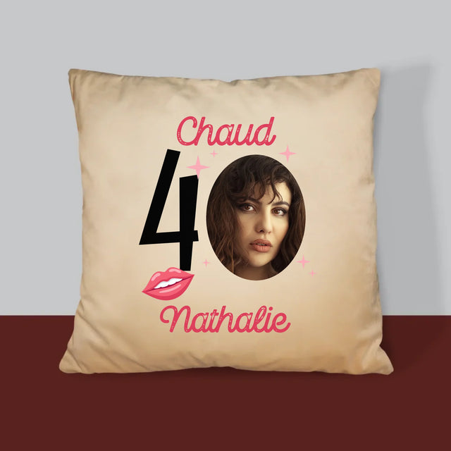 La Photo Et Un Texte: Chaud 40 - Coussin