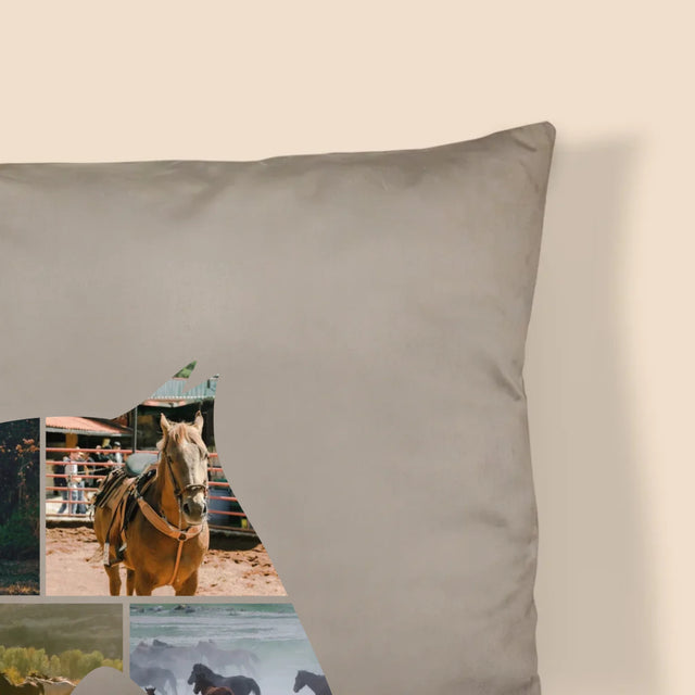 Forme Des Photos: Cheval - Coussin