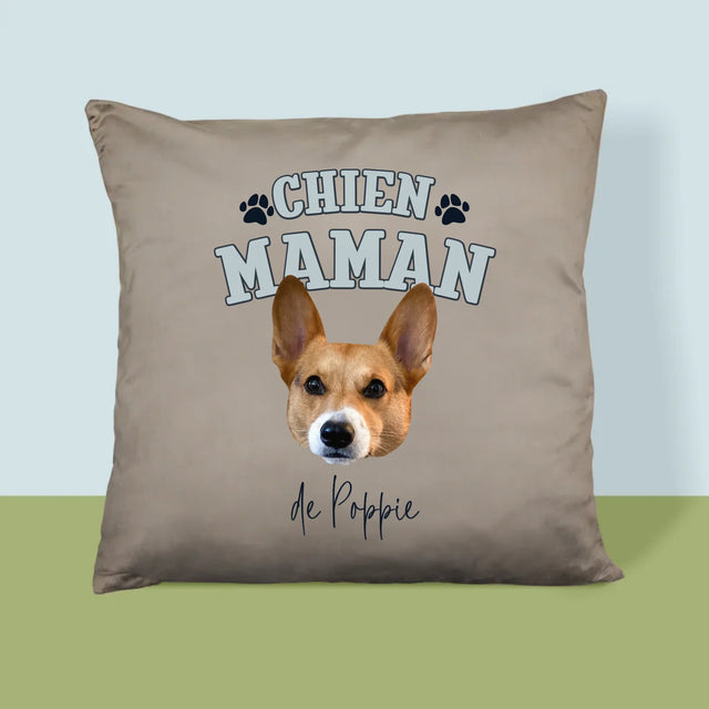 Ton Personnage: Chien Maman - Coussin