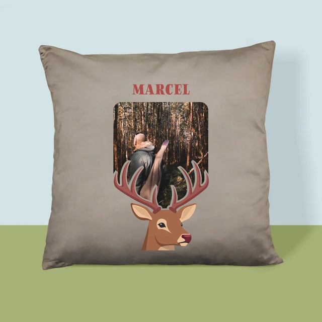 La Photo Et Un Texte: Le Cerf - Coussin