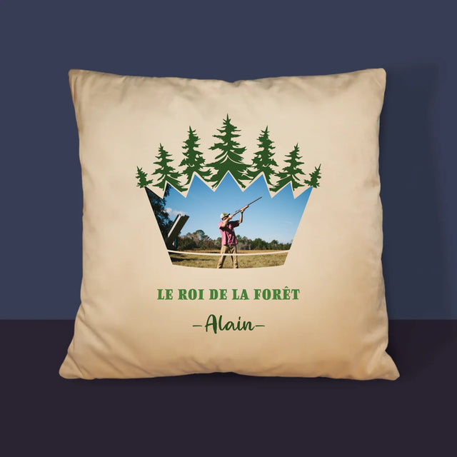 Forme Des Photos: Le Roi De La Forêt - Coussin