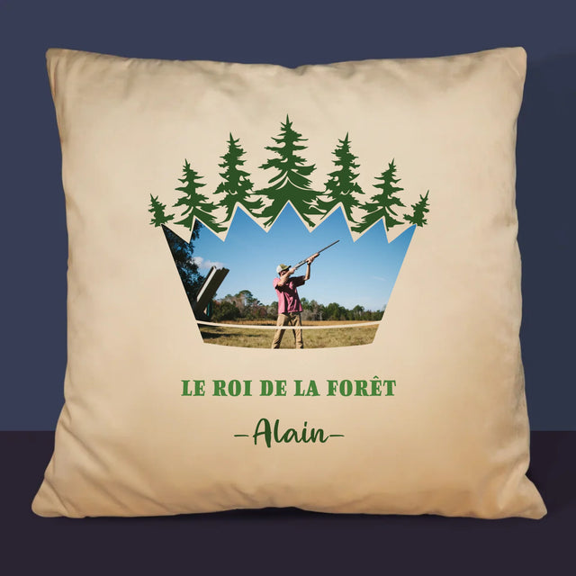 Forme Des Photos: Le Roi De La Forêt - Coussin