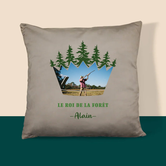 Forme Des Photos: Le Roi De La Forêt - Coussin