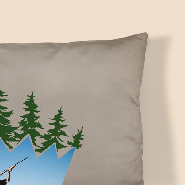Forme Des Photos: Le Roi De La Forêt - Coussin