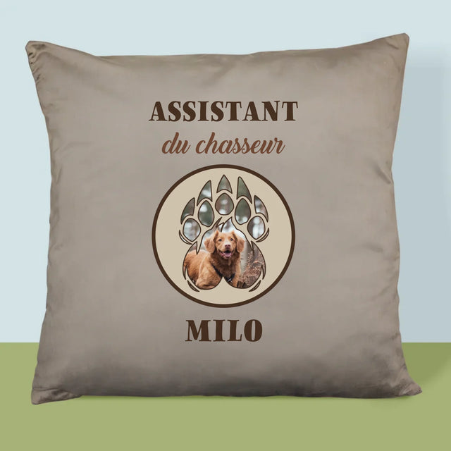 Forme Des Photos: Assistant Du Chasseur - Coussin