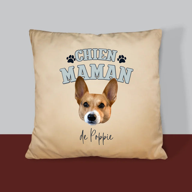 Ton Personnage: Chien Maman - Coussin