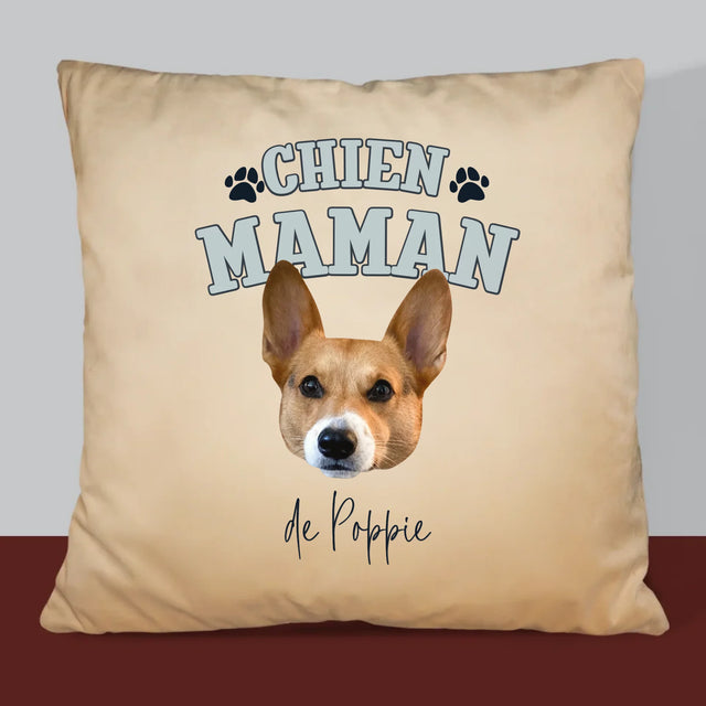 Ton Personnage: Chien Maman - Coussin