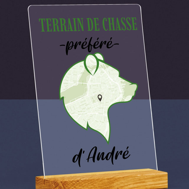 Le Plan De Ville: Terrain De Chasse Préféré - Impression Sur Verre Acrylique