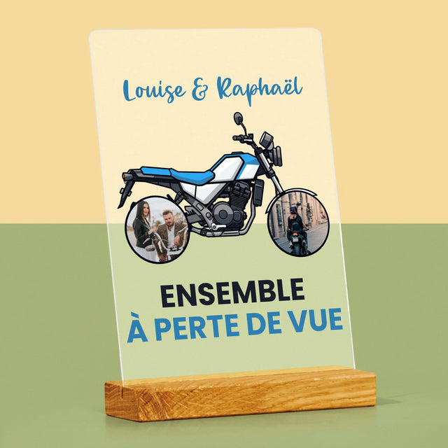 Le Collage Photo: Ensemble À Perte De Vue - Impression Sur Verre Acrylique