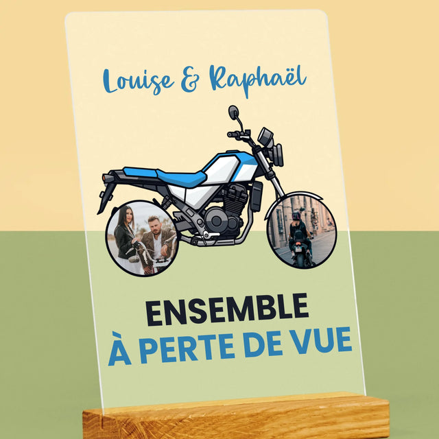 Le Collage Photo: Ensemble À Perte De Vue - Impression Sur Verre Acrylique