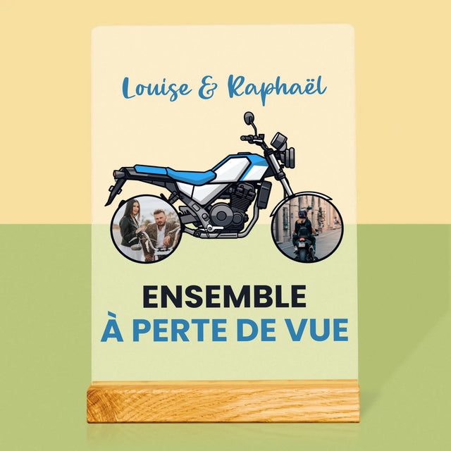 Le Collage Photo: Ensemble À Perte De Vue - Impression Sur Verre Acrylique