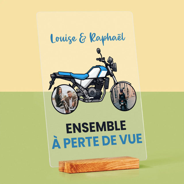 Le Collage Photo: Ensemble À Perte De Vue - Impression Sur Verre Acrylique