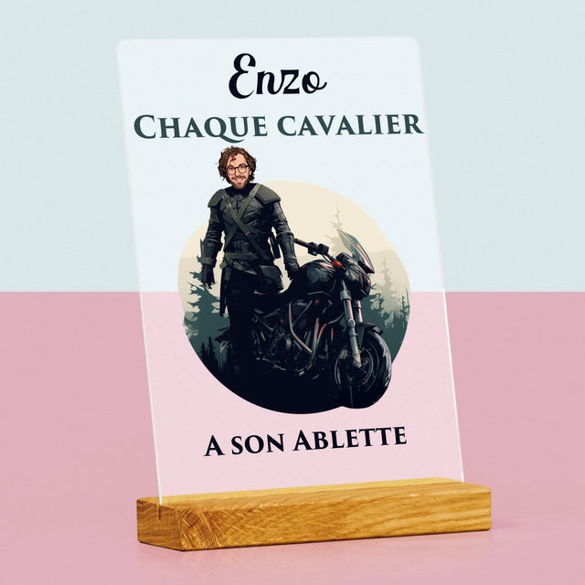 Ton Personnage: Chaque Cavalier - Impression Sur Verre Acrylique