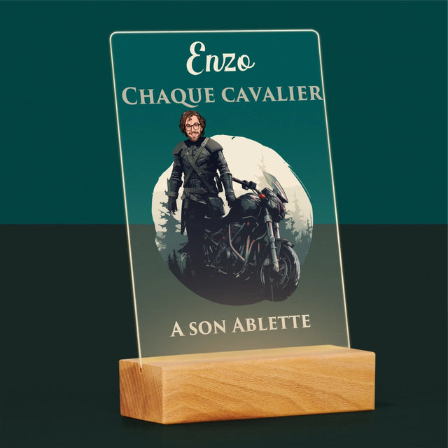Ton Personnage: Chaque Cavalier - Impression Sur Verre Acrylique