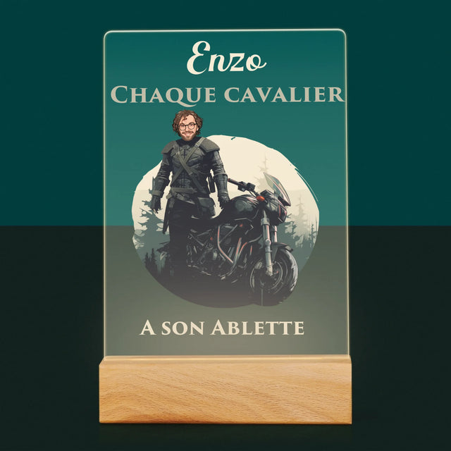 Ton Personnage: Chaque Cavalier - Impression Sur Verre Acrylique