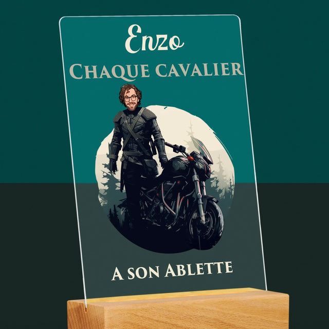 Ton Personnage: Chaque Cavalier - Impression Sur Verre Acrylique