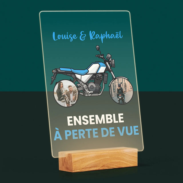 Le Collage Photo: Ensemble À Perte De Vue - Impression Sur Verre Acrylique