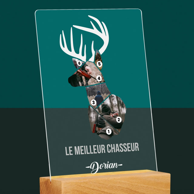 Forme Des Photos: Le Meilleur Chasseur - Impression Sur Verre Acrylique