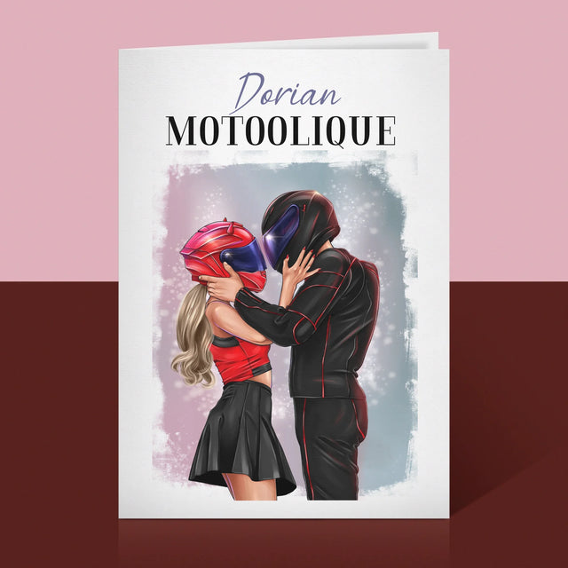 La Création Du Personnage: Motoolique - Carte De Vœux