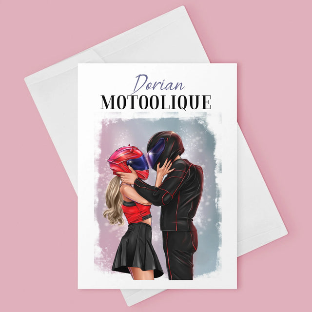 La Création Du Personnage: Motoolique - Carte De Vœux