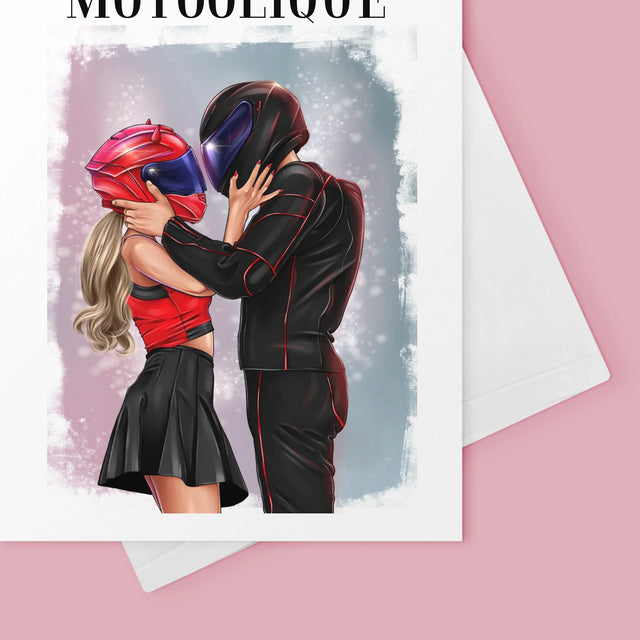 La Création Du Personnage: Motoolique - Carte De Vœux