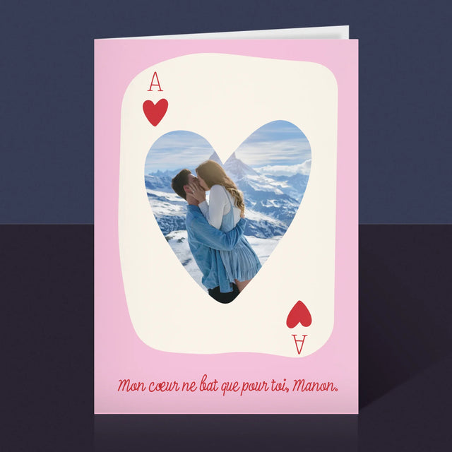 La Photo Et Un Texte: Carte De Saint-Valentin - Carte De Vœux