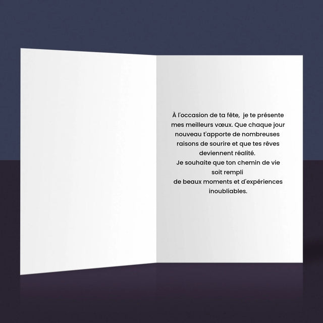 Forme Des Photos: Le Roi De La Forêt - Carte De Vœux