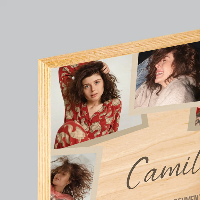 Le Collage Photo: Réalise Tes Rêves - Impression Sur Bois