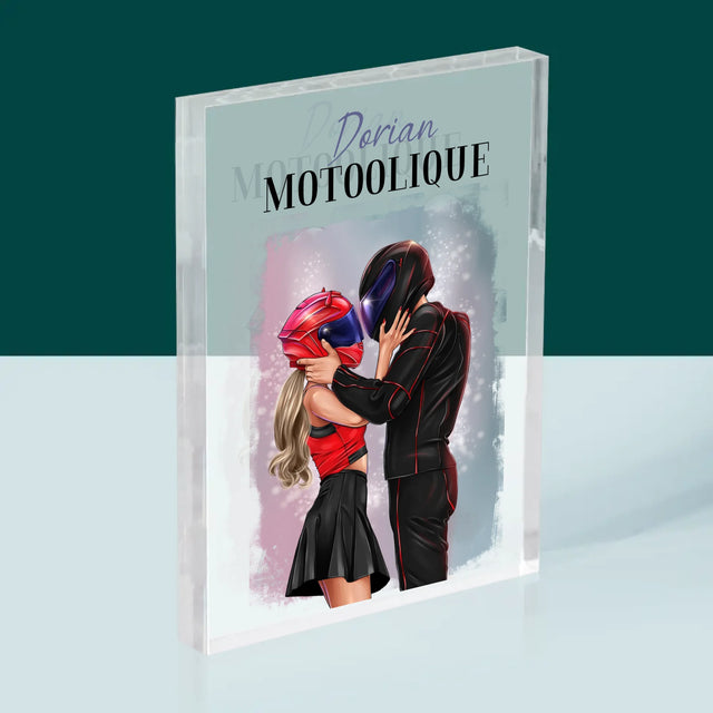 La Création Du Personnage: Motoolique - Bloc Acrylique