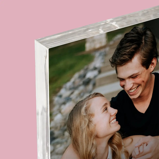 La Photo Et Un Texte: Votre Chanson Code Qr - Bloc Acrylique