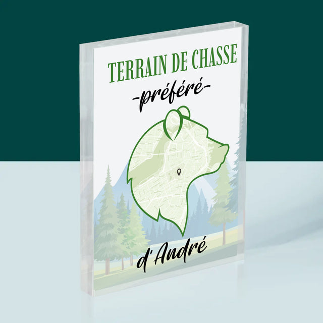 Le Plan De Ville: Terrain De Chasse Préféré - Bloc Acrylique